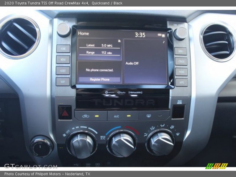 Quicksand / Black 2020 Toyota Tundra TSS Off Road CrewMax 4x4