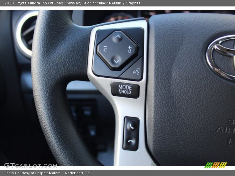 Midnight Black Metallic / Graphite 2020 Toyota Tundra TSS Off Road CrewMax