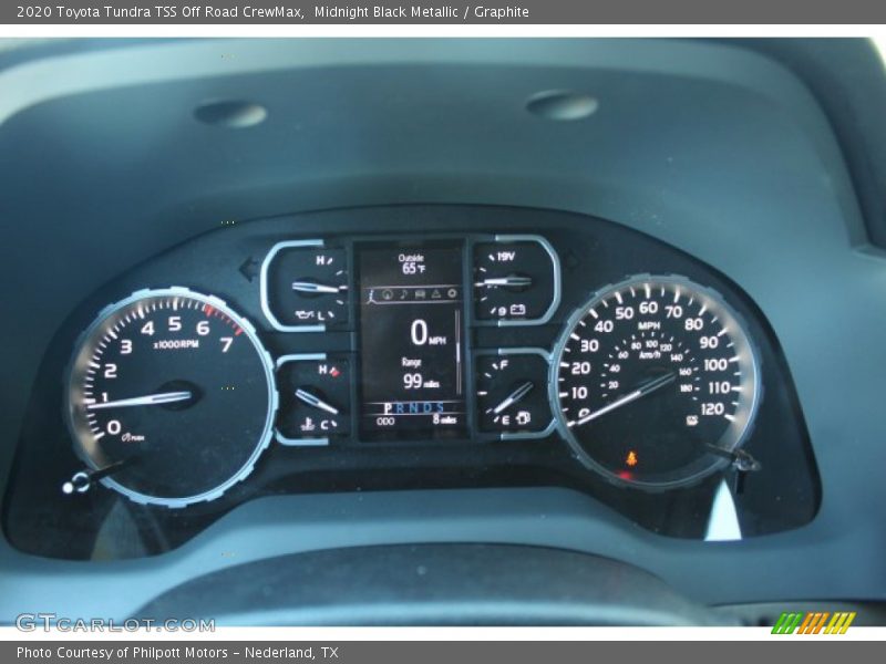 Midnight Black Metallic / Graphite 2020 Toyota Tundra TSS Off Road CrewMax