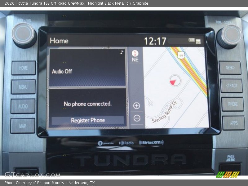 Midnight Black Metallic / Graphite 2020 Toyota Tundra TSS Off Road CrewMax