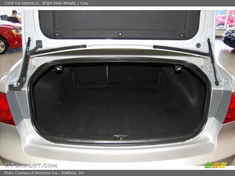 Bright Silver Metallic / Gray 2008 Kia Optima LX