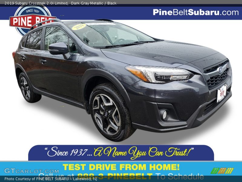 Dark Gray Metallic / Black 2019 Subaru Crosstrek 2.0i Limited