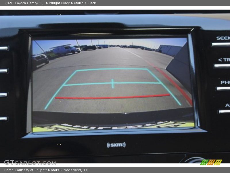 Midnight Black Metallic / Black 2020 Toyota Camry SE