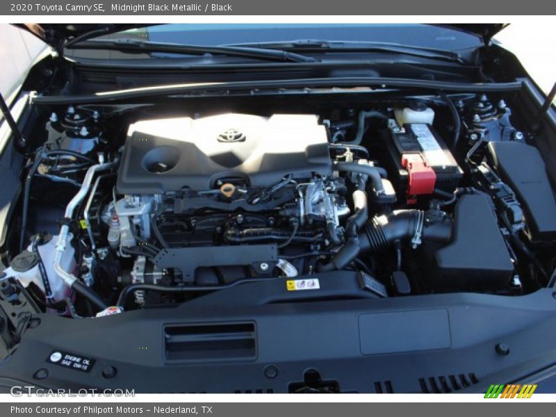 Midnight Black Metallic / Black 2020 Toyota Camry SE