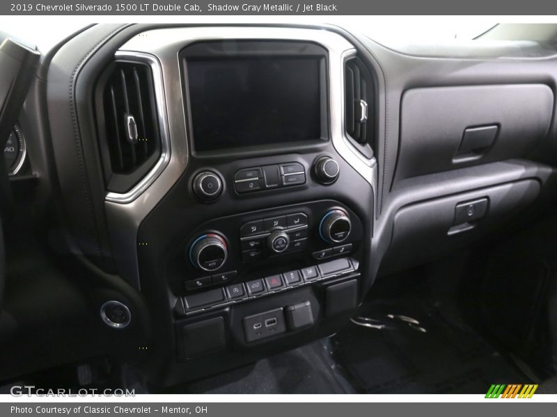 Shadow Gray Metallic / Jet Black 2019 Chevrolet Silverado 1500 LT Double Cab