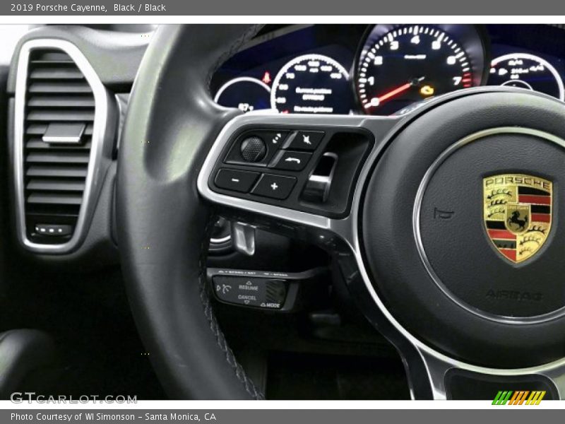  2019 Cayenne  Steering Wheel