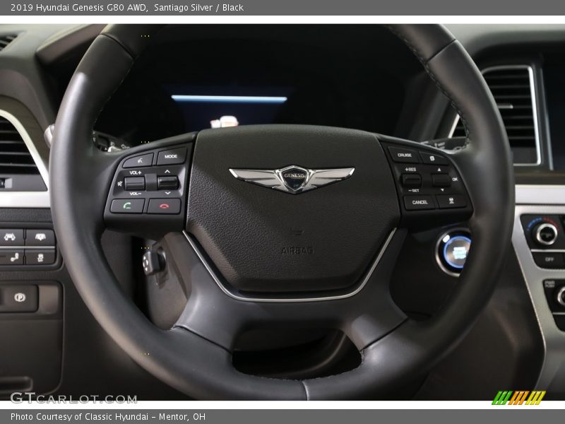  2019 Genesis G80 AWD Steering Wheel