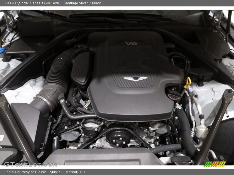  2019 Genesis G80 AWD Engine - 3.8 Liter GDI DOHC 24-Valve D-CVVT V6