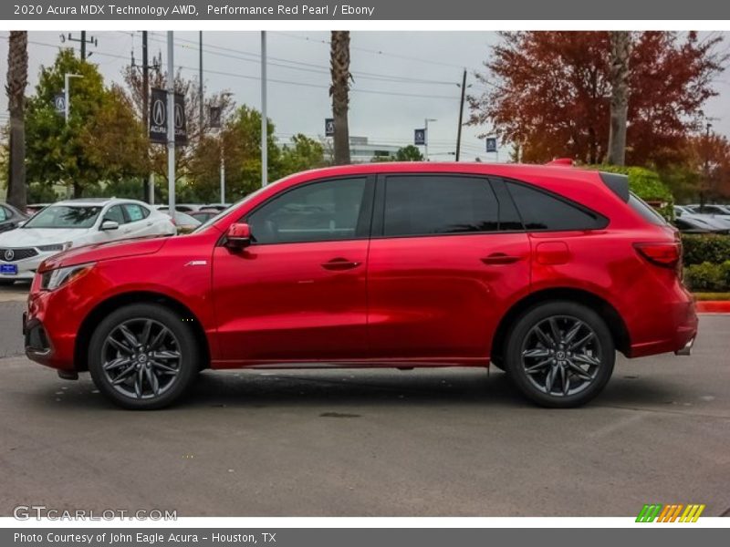 Performance Red Pearl / Ebony 2020 Acura MDX Technology AWD