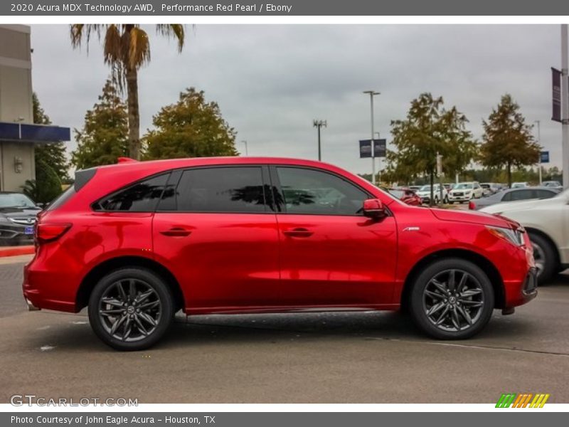 Performance Red Pearl / Ebony 2020 Acura MDX Technology AWD