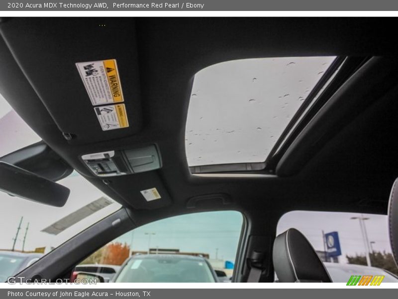 Performance Red Pearl / Ebony 2020 Acura MDX Technology AWD