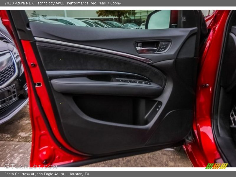 Performance Red Pearl / Ebony 2020 Acura MDX Technology AWD