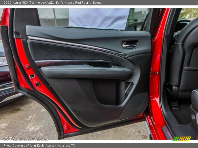 Performance Red Pearl / Ebony 2020 Acura MDX Technology AWD