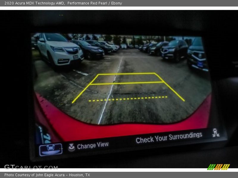 Performance Red Pearl / Ebony 2020 Acura MDX Technology AWD