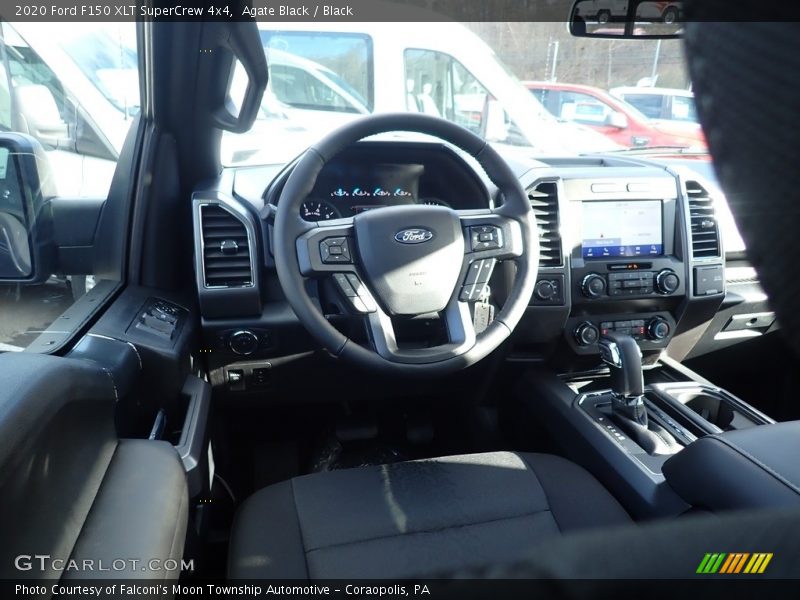 Agate Black / Black 2020 Ford F150 XLT SuperCrew 4x4