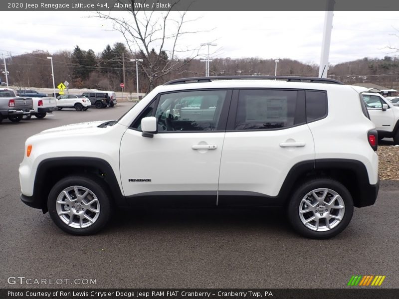 Alpine White / Black 2020 Jeep Renegade Latitude 4x4