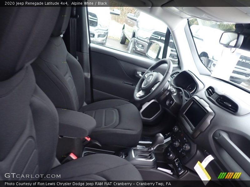 Alpine White / Black 2020 Jeep Renegade Latitude 4x4