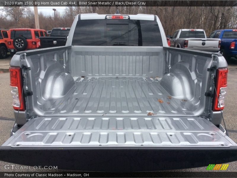 Billet Silver Metallic / Black/Diesel Gray 2020 Ram 1500 Big Horn Quad Cab 4x4
