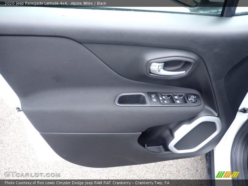 Alpine White / Black 2020 Jeep Renegade Latitude 4x4