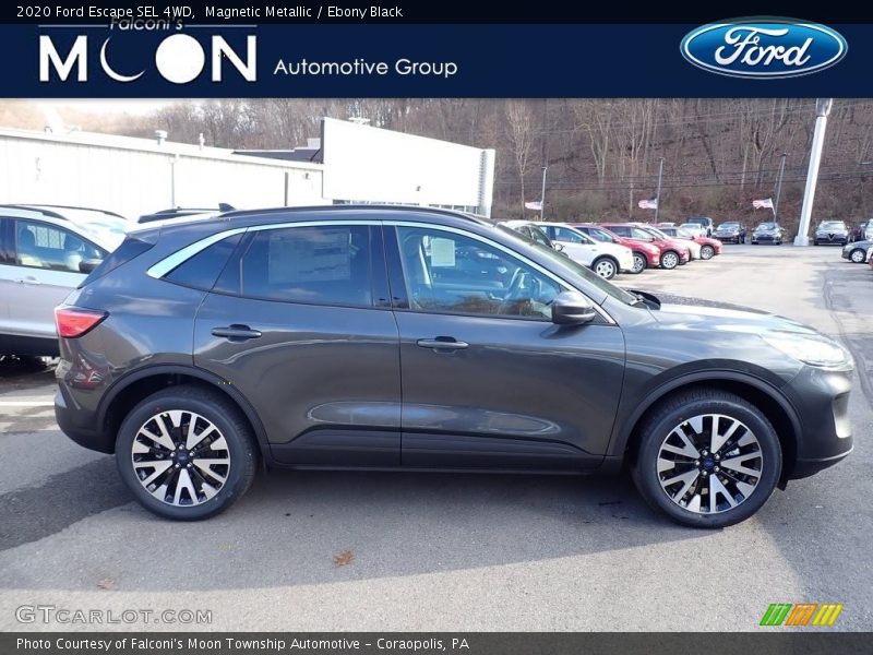 Magnetic Metallic / Ebony Black 2020 Ford Escape SEL 4WD