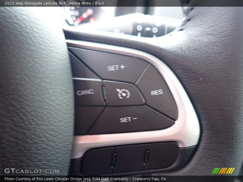 Alpine White / Black 2020 Jeep Renegade Latitude 4x4