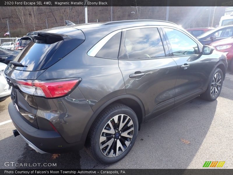 Magnetic Metallic / Ebony Black 2020 Ford Escape SEL 4WD