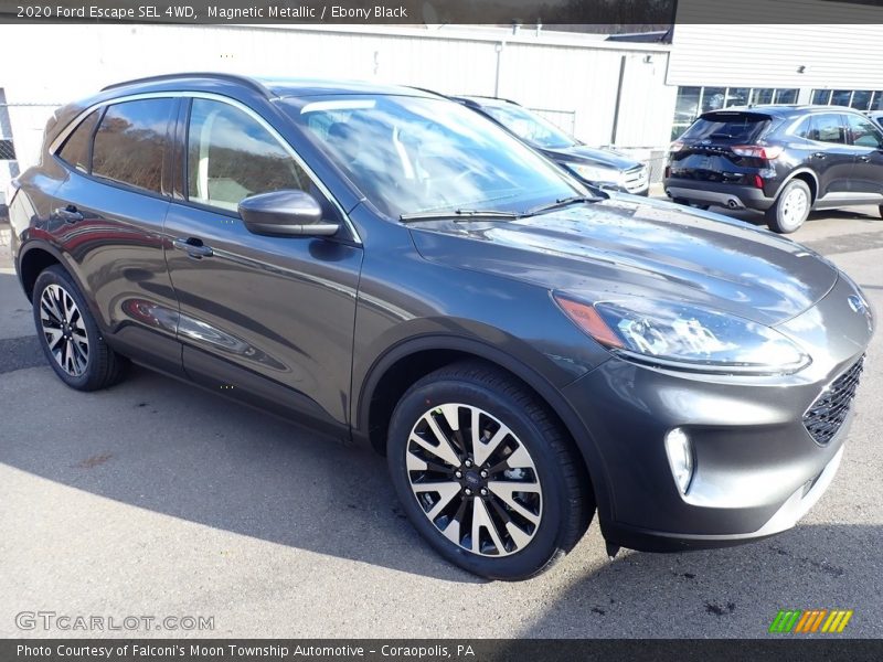 Magnetic Metallic / Ebony Black 2020 Ford Escape SEL 4WD