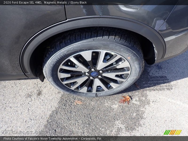 Magnetic Metallic / Ebony Black 2020 Ford Escape SEL 4WD