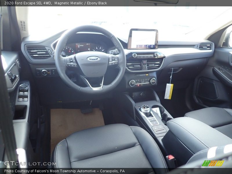 Magnetic Metallic / Ebony Black 2020 Ford Escape SEL 4WD