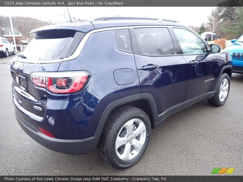 Jazz Blue Pearl / Ski Gray/Black 2020 Jeep Compass Latitude 4x4