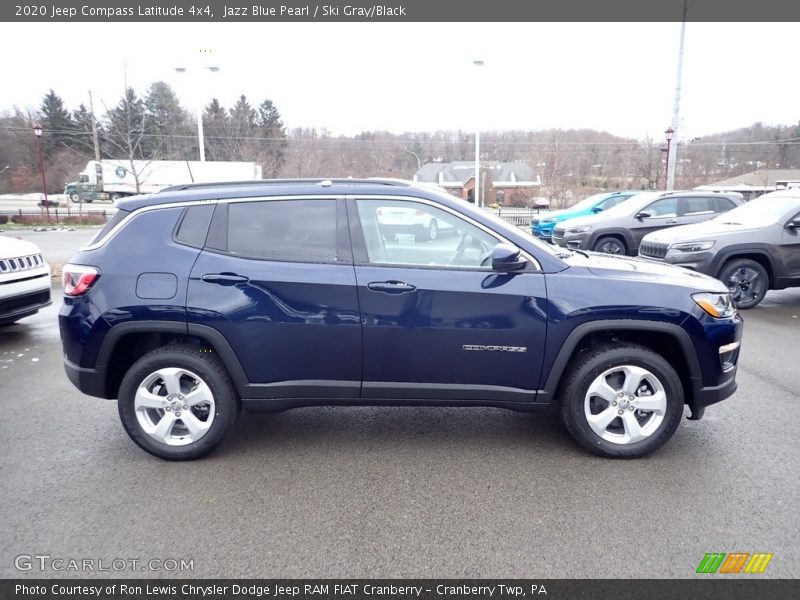 Jazz Blue Pearl / Ski Gray/Black 2020 Jeep Compass Latitude 4x4