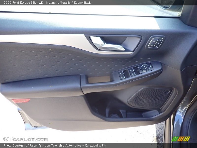 Magnetic Metallic / Ebony Black 2020 Ford Escape SEL 4WD