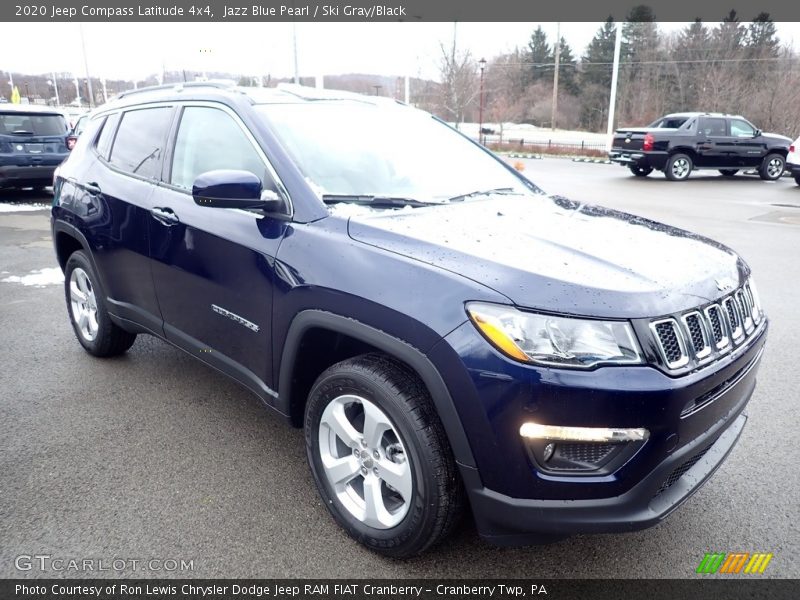 Jazz Blue Pearl / Ski Gray/Black 2020 Jeep Compass Latitude 4x4