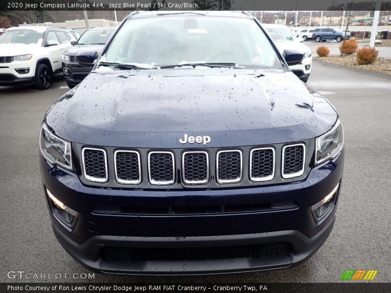 Jazz Blue Pearl / Ski Gray/Black 2020 Jeep Compass Latitude 4x4