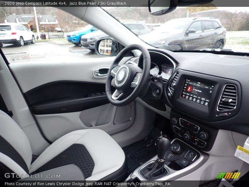 Jazz Blue Pearl / Ski Gray/Black 2020 Jeep Compass Latitude 4x4