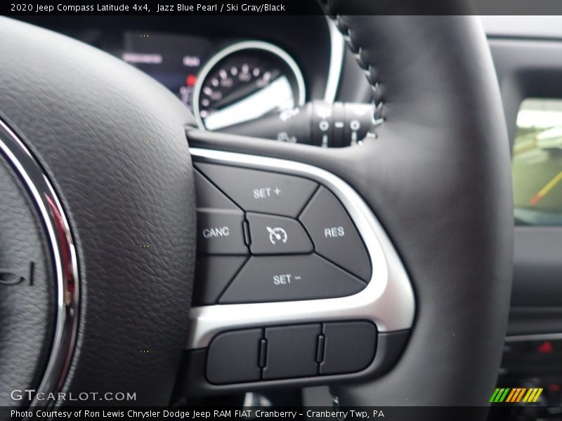 Jazz Blue Pearl / Ski Gray/Black 2020 Jeep Compass Latitude 4x4