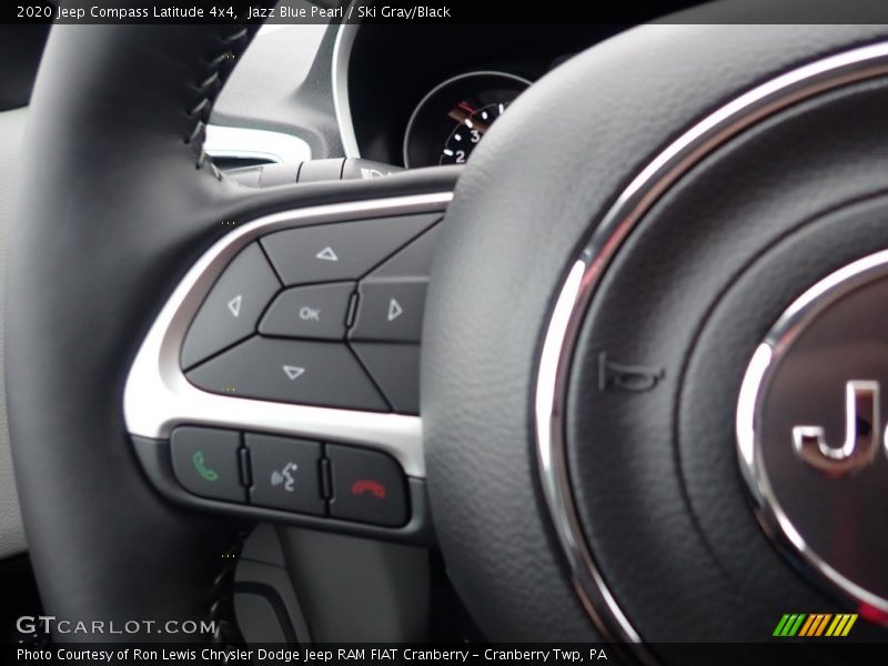 Jazz Blue Pearl / Ski Gray/Black 2020 Jeep Compass Latitude 4x4