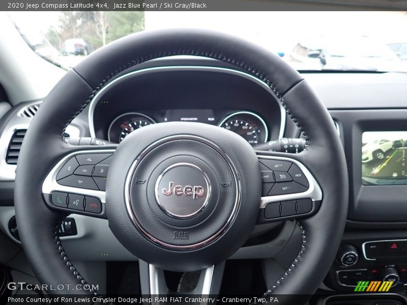 Jazz Blue Pearl / Ski Gray/Black 2020 Jeep Compass Latitude 4x4