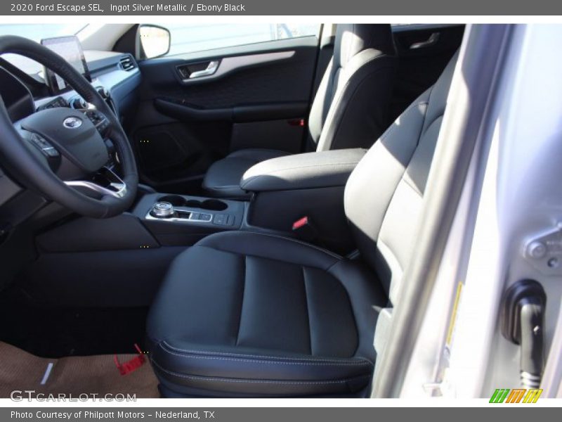 Ingot Silver Metallic / Ebony Black 2020 Ford Escape SEL