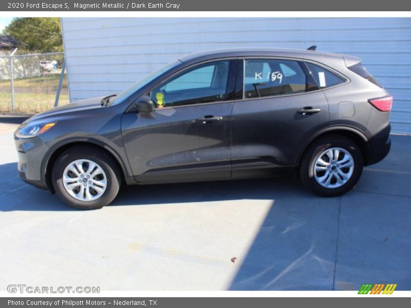 Magnetic Metallic / Dark Earth Gray 2020 Ford Escape S