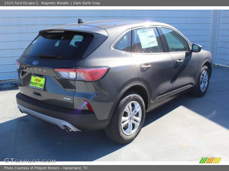 Magnetic Metallic / Dark Earth Gray 2020 Ford Escape S