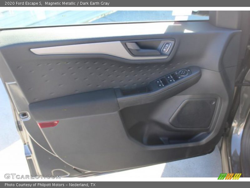 Magnetic Metallic / Dark Earth Gray 2020 Ford Escape S