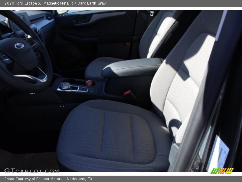 Magnetic Metallic / Dark Earth Gray 2020 Ford Escape S