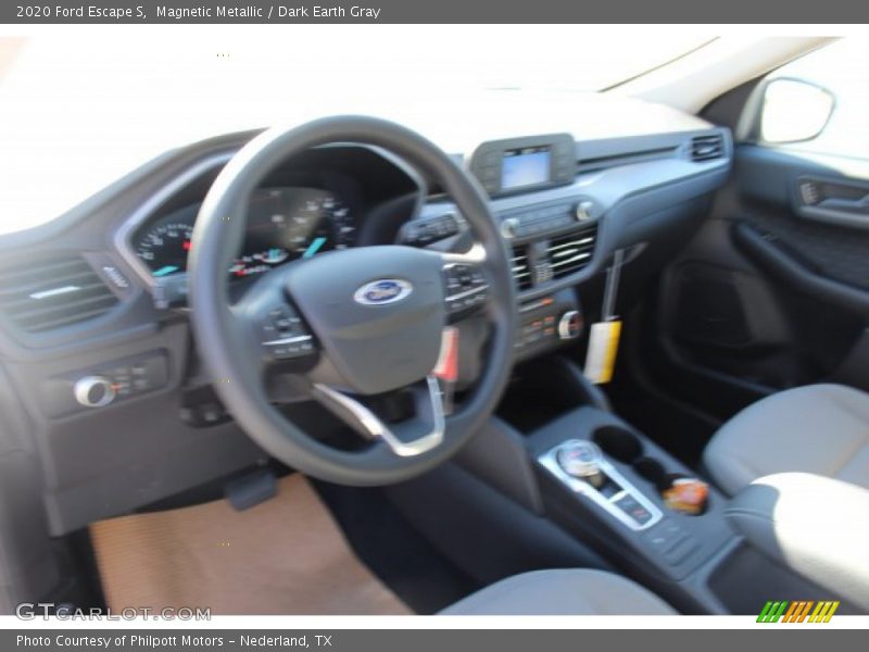 Magnetic Metallic / Dark Earth Gray 2020 Ford Escape S
