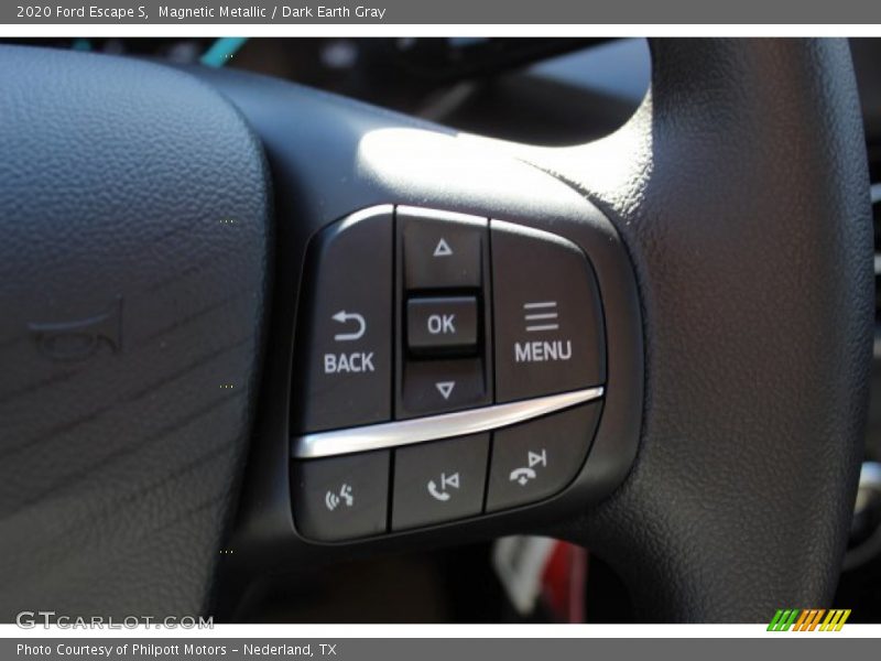 Magnetic Metallic / Dark Earth Gray 2020 Ford Escape S