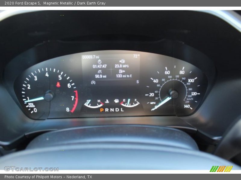 Magnetic Metallic / Dark Earth Gray 2020 Ford Escape S