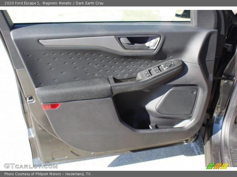 Magnetic Metallic / Dark Earth Gray 2020 Ford Escape S