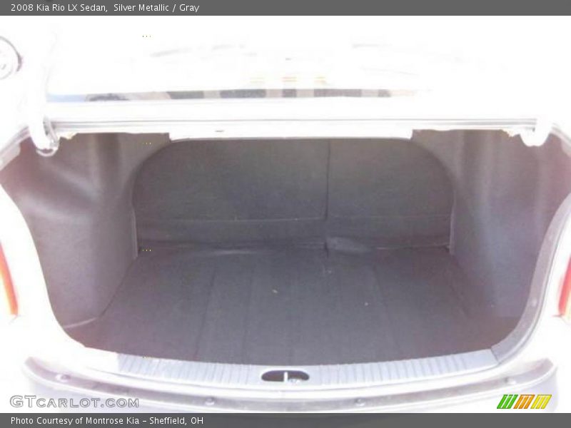 Silver Metallic / Gray 2008 Kia Rio LX Sedan