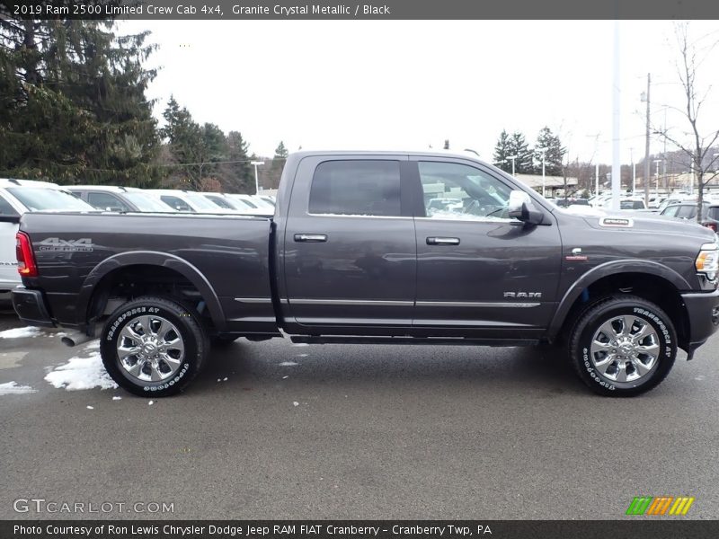 Granite Crystal Metallic / Black 2019 Ram 2500 Limited Crew Cab 4x4