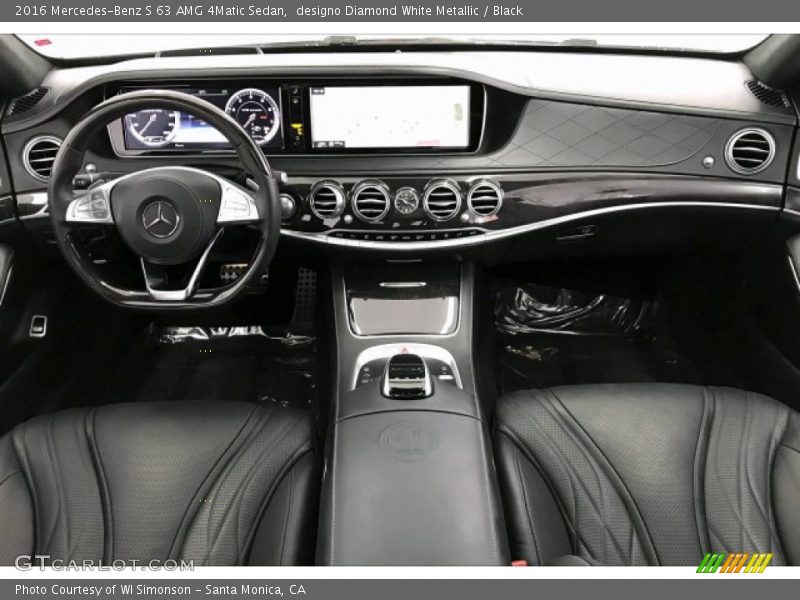 Dashboard of 2016 S 63 AMG 4Matic Sedan